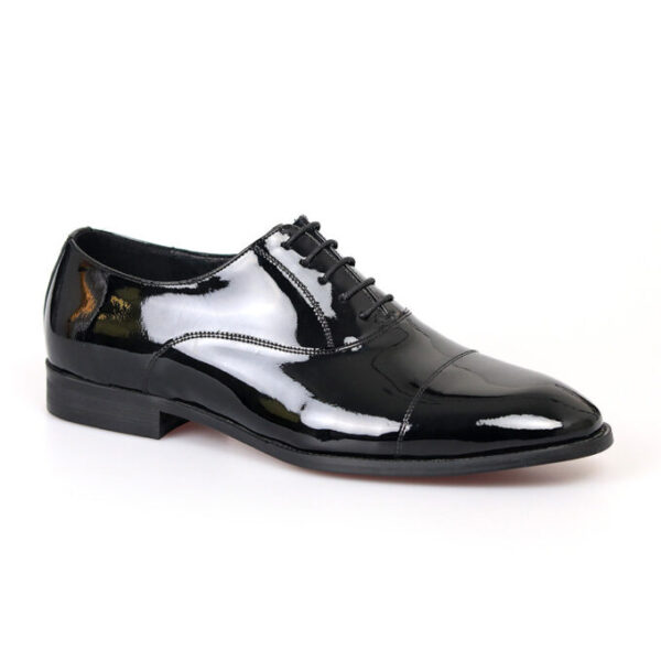 Classic Formal Patent Leather Shoe – Black